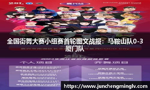 全国街舞大赛小组赛首轮图文战报：马鞍山队0-3厦门队
